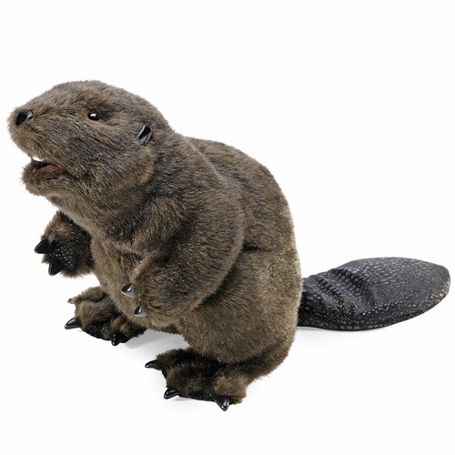 Folkmanis handpuppe biber 2245 - folkmanis,