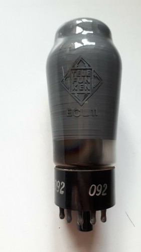 Ecl11 telefunken radio röhre - ecl11,