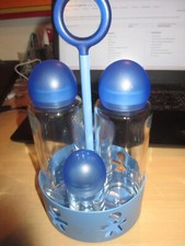 Alessi Menage, Blau, Öl