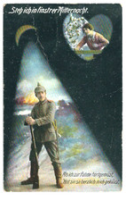 alte Postkarte, Feldpostkarte 1915 von Lissa - Posen nach Berlin, aus Nachlass