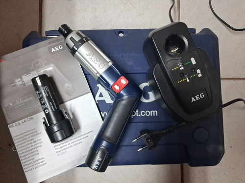 Aeg akku schrauber - se, set