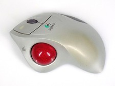 Logitech T-RA18 Cordless TrackMan Wheel Trackball Maus Mouse ohne Empfänger
