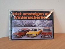 Blechschild 20x30 Audi 80 100