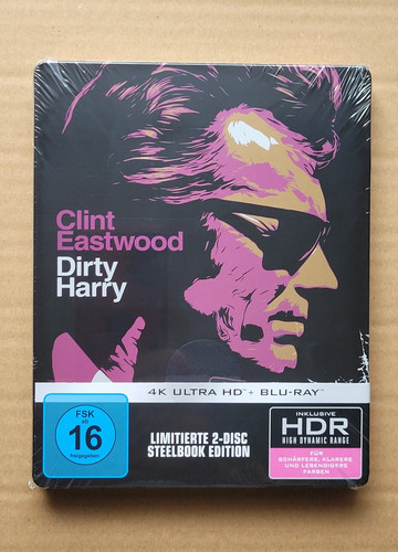 Dirty harry steelbook - dirty, uhd
