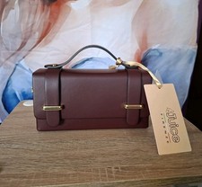 Mini Pochette Damen Burgund