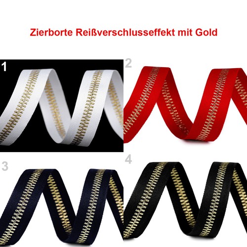 Webband reißverschluss - webband, 1m