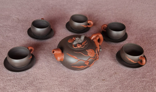 Chinesisches teeservice - chinesisches,
