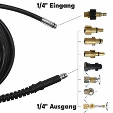 10m Rohrreinigungsschlauch Set