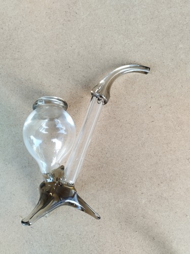 Glas schnapspfeife h 15 - glas, *