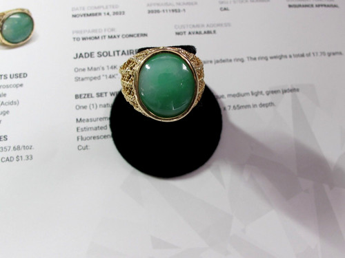 14k gold cabochon - 14k, &