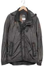 Khujo Jacke Herren Anorak Jacket Kurzmantel Gr. XXL Baumwolle Grau #suzdmgu