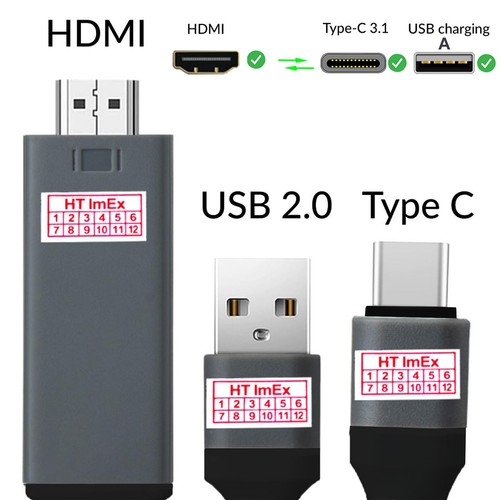 Usb typ auf - hdmi, konverter