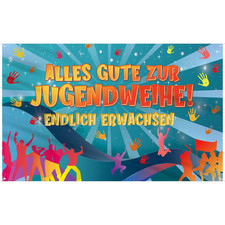 Jugendweihe Banner 180x110 cm