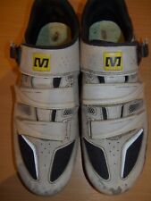 MAVIC Ksyrium Elite Road Rennradschuhe, White, 43 1/3 für SPD-SL, Time, Speedpl.