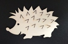 Igel aus Holz 11 x 7 Deko