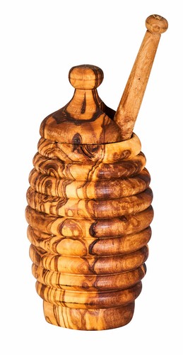 Honigtopf honigstab holz - honigtopf,