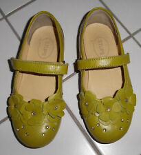 Mädchen Schuhe Ballerina Gr. 27 von Stups Echtleder grün neuwertig