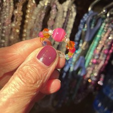 Perlenring mit einer gr