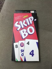 ⭐️ NEU: Skip Bo schwarze Ausgabe von 2003 | Spiel | Mattel ⭐️