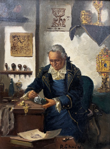 Gemälde barock bild röhrig - gemälde,