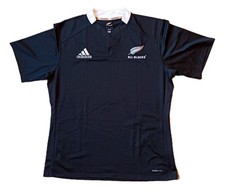 Adidas New Zealand All Blacks 2012 Home Trikot Jersey Shirt Rugby schwarz XL
