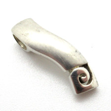 PIERRE CARDIN Anhänger 925 Sterling Silber 80er 90er Jahre Design Modern Pendant