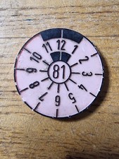 Alte ORIG. TÜV Plakette `81