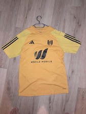 England Trikot FC Fulham London Adidas gelb Training Herren Damen Unisex M