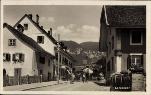 Langendorf im - ak,