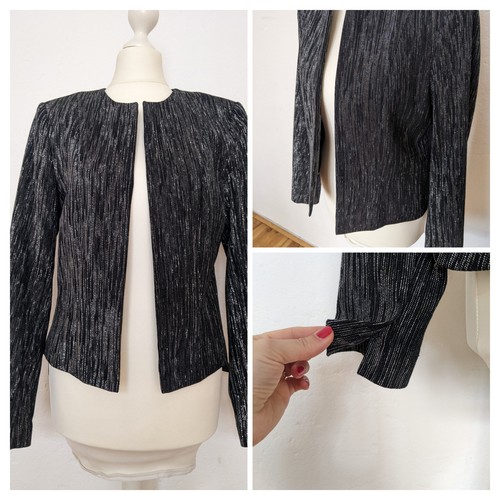Blazer jacke kurzjacke - kurzjacke, schwarz