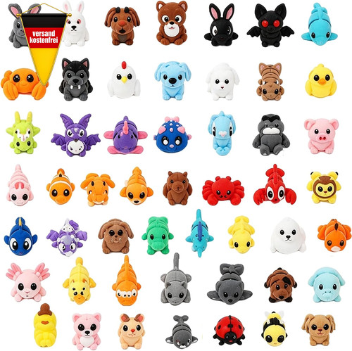 Stück tier figuren set - 3d,