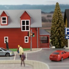 2 Stück Spur H0 1:87 Modell