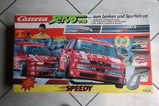 Carrera Servo 140, Art. Nr. 7555 komplette Bahn von 1994 mit zusätzl. Schienen