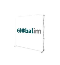 Pop-up Display 4x3 Felder, Messewand, Faltdisplay, inkl.Transportkoffer