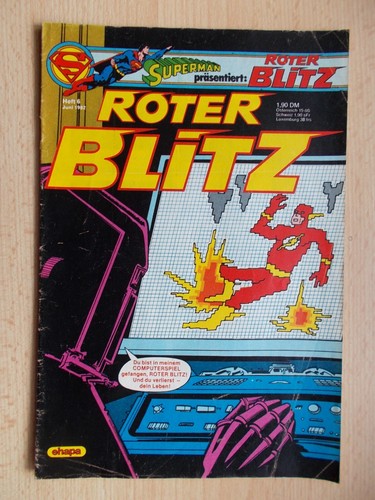 Comic hefte roter blitz nr - blitz,,
