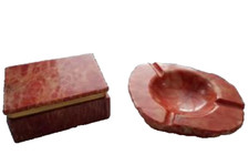 Raucher Utensilien (Zigarettenbox, Aschenbecher) Vintage