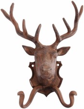 Gusseiserner 2er Wandhaken