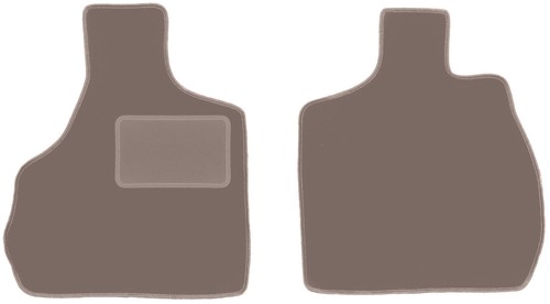 Beige vordermatten chrysler - beige, vordermatten: