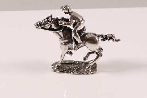 Silberfigur silber 925 reiter - silber,