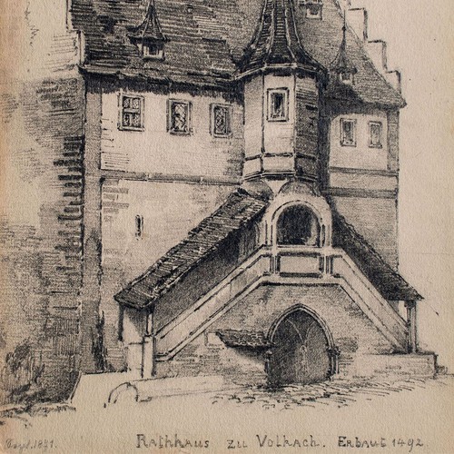 Rathaus volkach historische - rathaus,