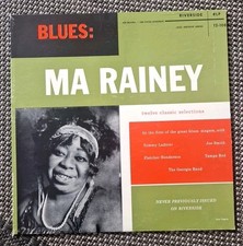 RARE☆MA RAINY☆LP☆ VINYL☆RIVERSIDE RLP 12-108 ☆US PRESS.☆1960 ☆NM☆