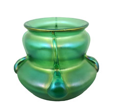 L0525 Jugendstil Glas Vase