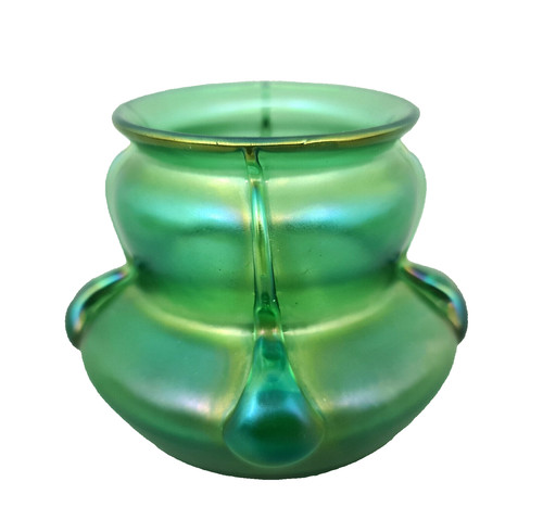L0525 jugendstil glas vase - l0525,
