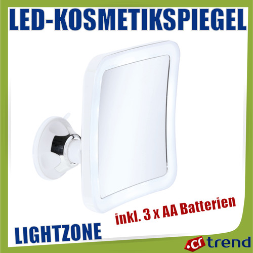 Light zone led kosmetikspiegel - light, led-kosmetikspiegel