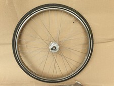 VORNERAD,NABENDYNAMO HOLLAND RAD 28 ZOLL. EDESTAHL GEBRAUCHT