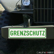 Magnetschild Grenzschutz BGS