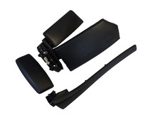 BMW E60 E61 LCI Armlehne Armauflage Nappa Leder schwarz 6985255 6985190 6985226