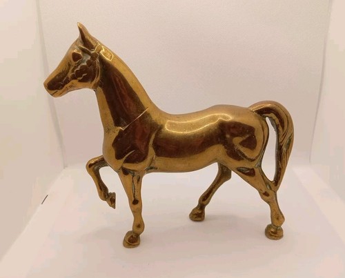 Pferd statue messing - pferd, tier