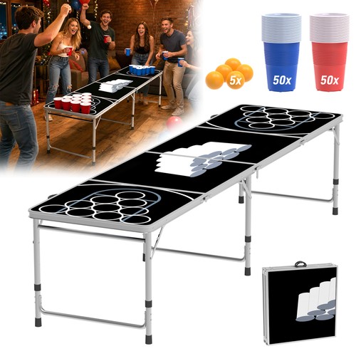 Beer pong tisch inkl 100 - beer, inkl.
