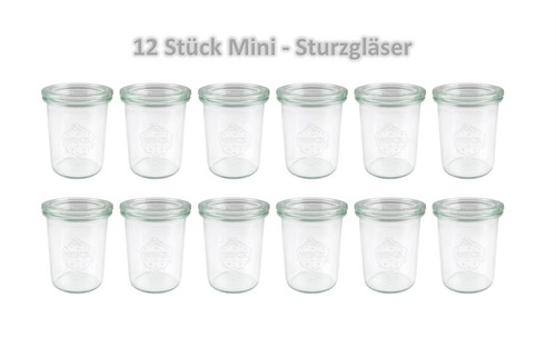 Weck mini sturzglas - 12, x